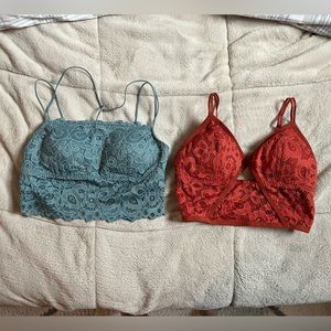 Hollister Lace Bralettes